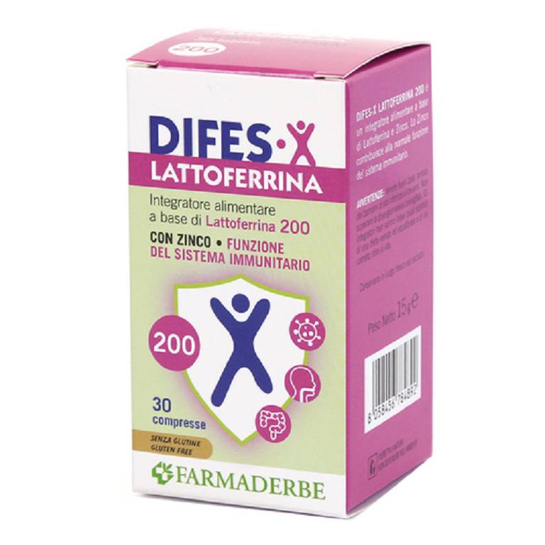 DIFES-X LATTOFERRINA 200 30CPR