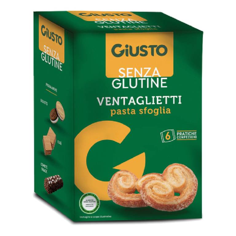 GIUSTO S/G VENTAGLIETTI 6X25G
