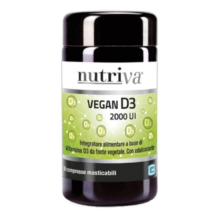 NUTRIVA VEGAN D3 60CPR 2000UI