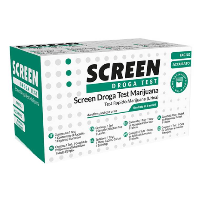 SCREEN DROGA TEST MARIJUANA