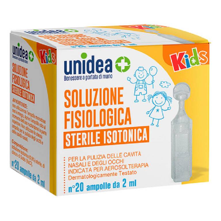 UNIDEA SOL FISIOL 20AMP 2ML